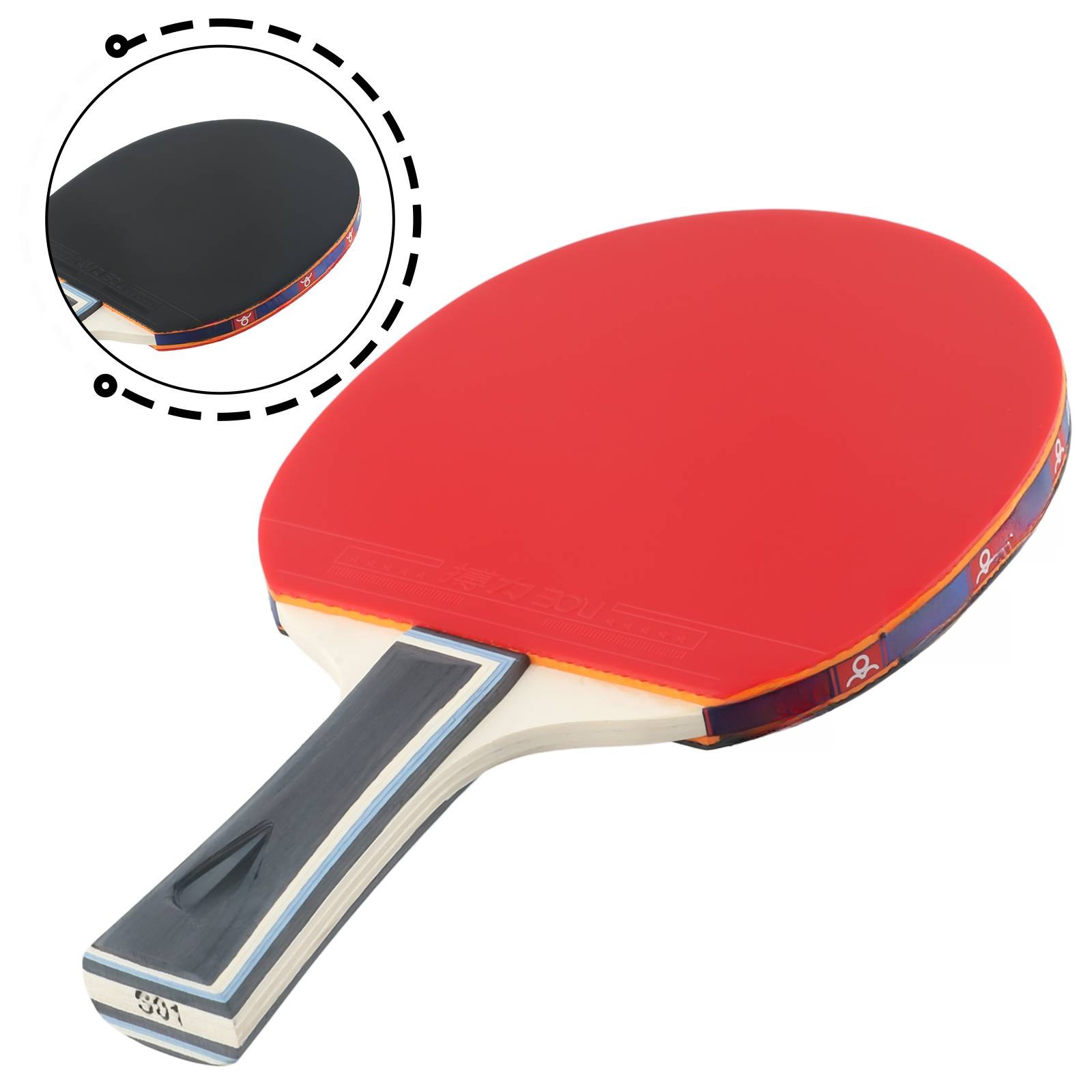 배트 탁구 라켓 리버스 글루 강력 스핀 가방 포함 우드 - Table Tennis Pc 리뷰 및 가격
