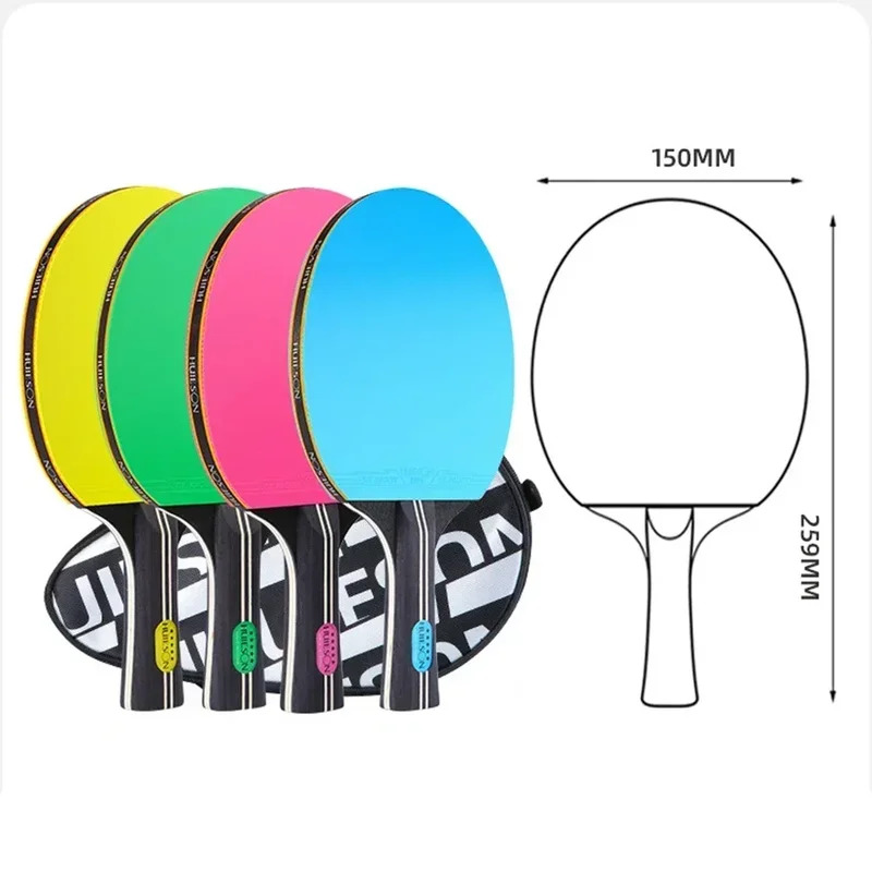 긴 손잡이 7겹 목재 탁구 라켓 1개 강력한 회전 제어 - Table Tennis Pc 리뷰 및 가격