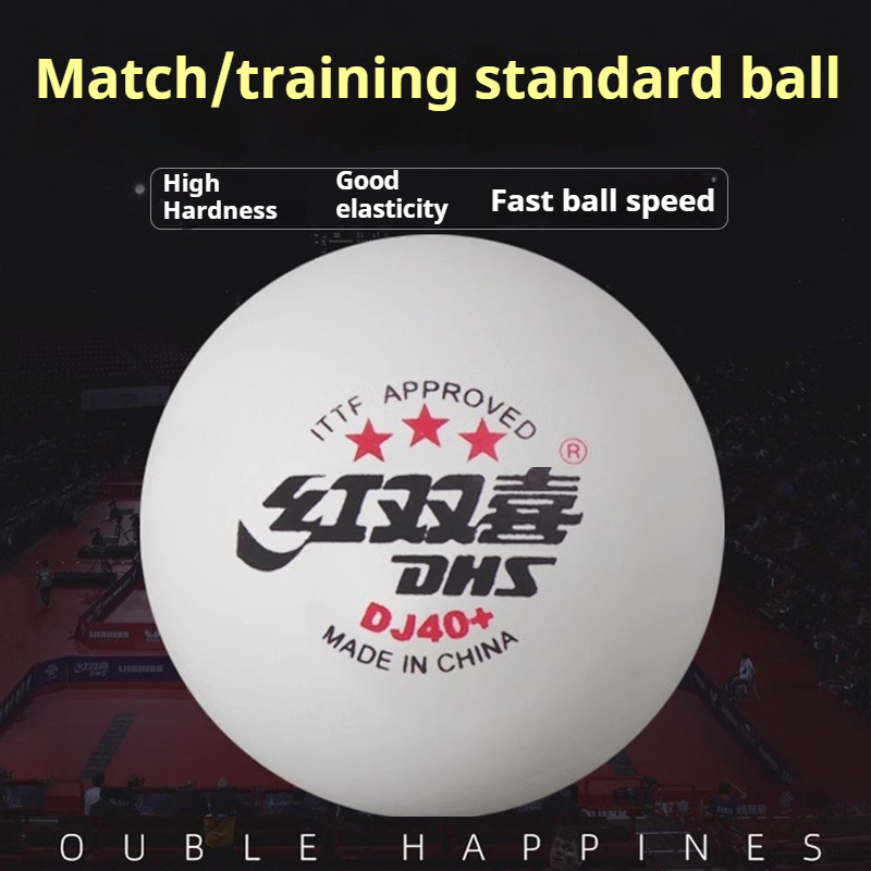 프로페셔널 탁구공 DHS DJ40+ WTT 3스타 AB - Table Tennis Athlete 리뷰 및 가격